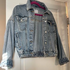 Cute Baggy Jean Jacket